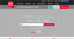 Desktop Screenshot of homebox.fr